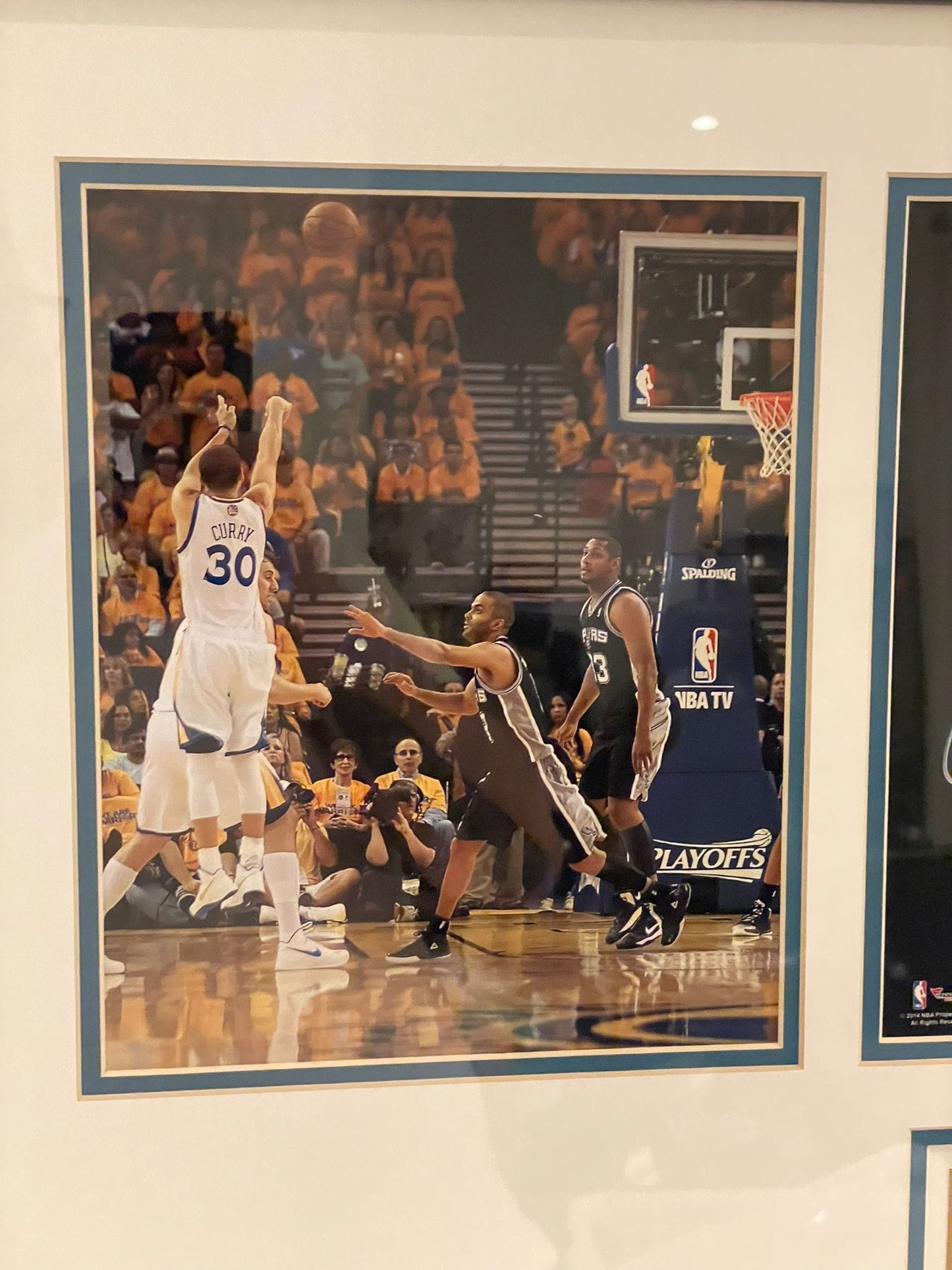 Stephen Curry Framed Autograph Pictures