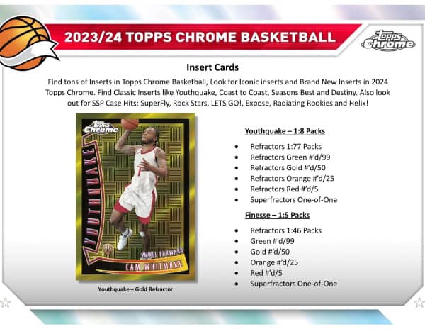 2023-24 Topps Chrome Hobby Box