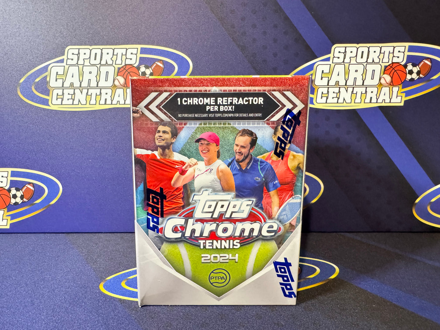 2024 Topps Chrome Tennis Blaster Box