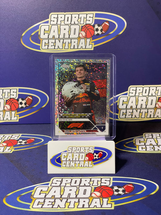 2023 Topps Chrome Max Verstappen