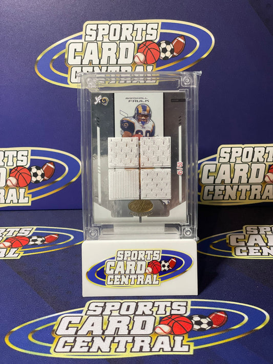 Leaf Certified Marshall Faulk /50