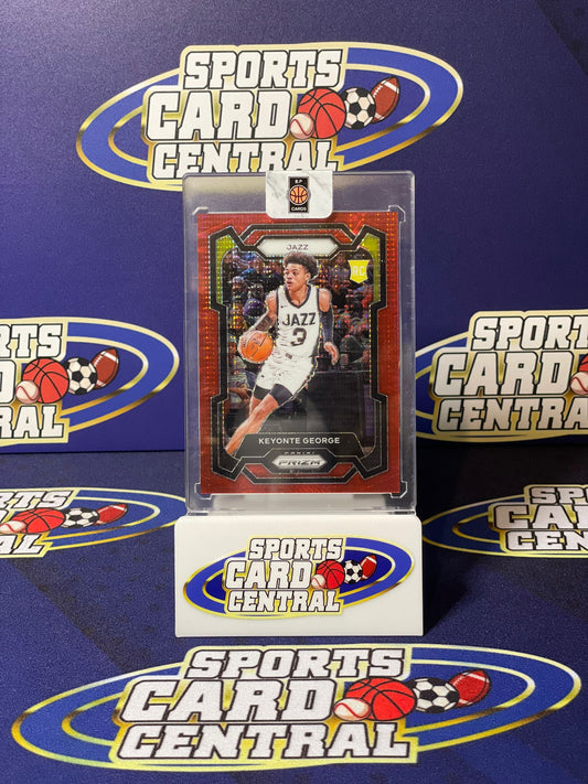 2023 Panini Prizm Keyonte George Red Seismic /299