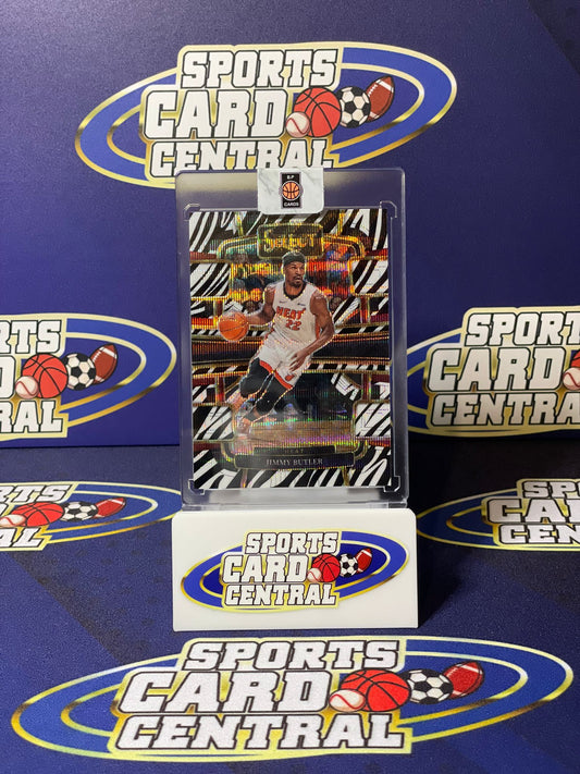 2023 Panini Select Jimmy Butler Zebra