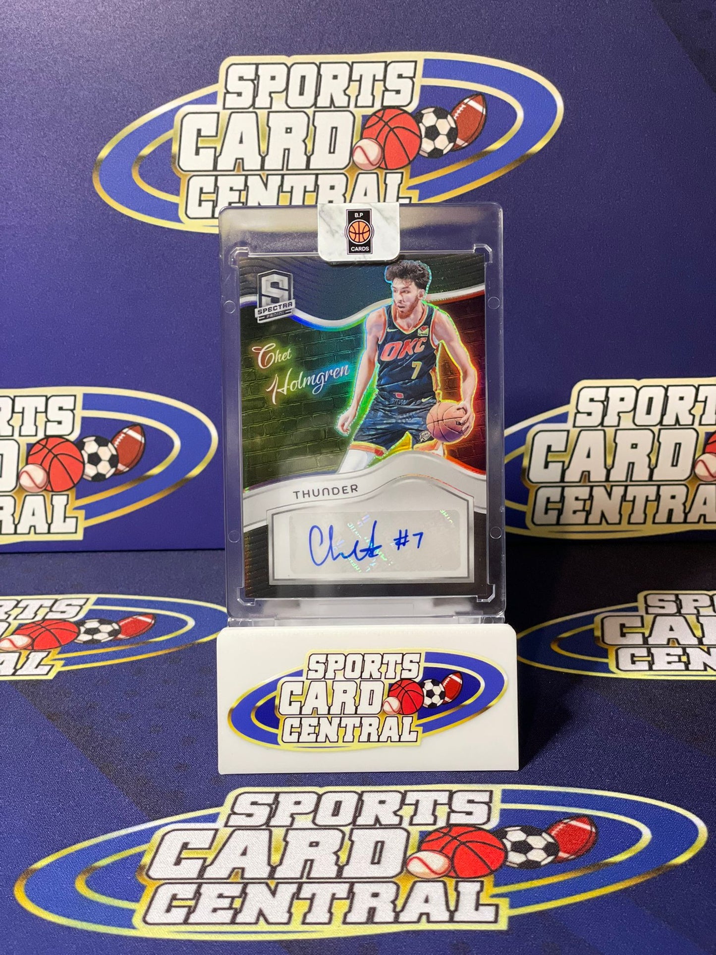 2023 Panini Spectra Chet Holmgren Colorgraphs /75