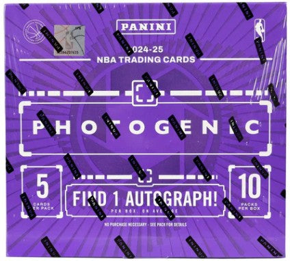 2024- 25 Panini Photogenic Basketball Hobby (1 Case - 14 Boxes)